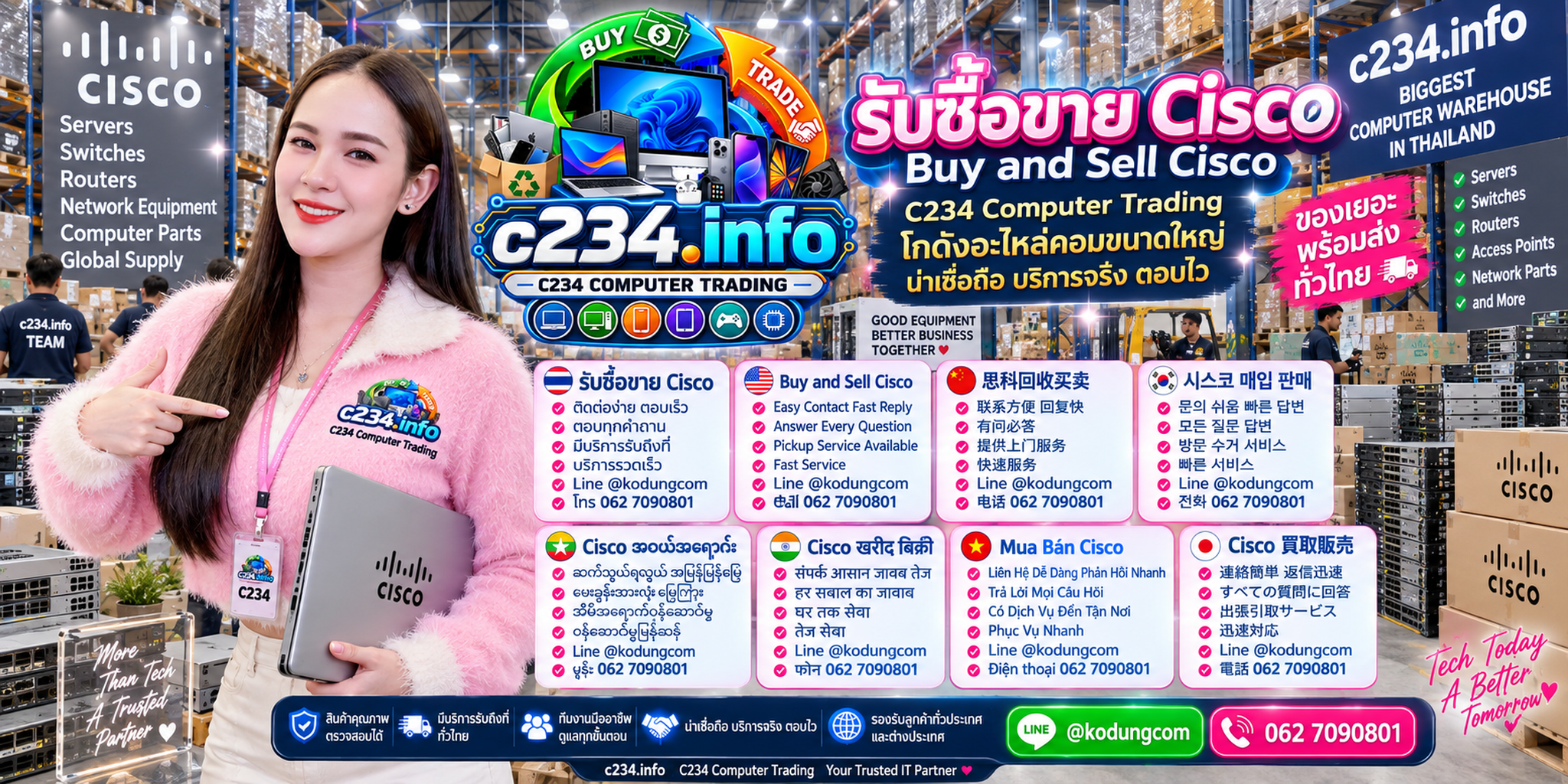 C234 Computer Trading แนะนำการเตรียมสินค้าและช่องทางติดต่อสำหรับบริการรับซื้อ MacBook