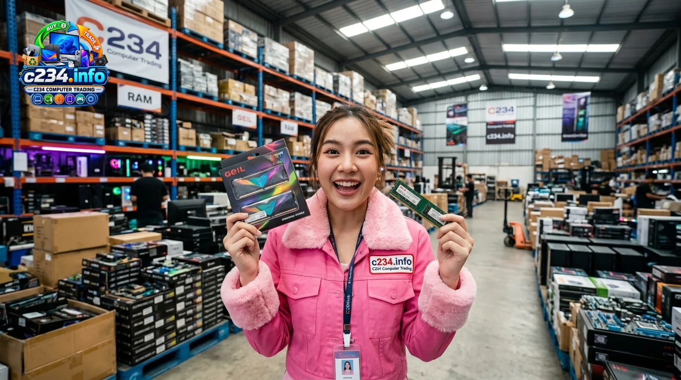 ขาย RAM GeIL รุ่นเก่าหรือรุ่นใหม่ มูลค่าต่างกันอย่างไร เจาะลึกวิธีประเมินสเปกและเตรียมตัวก่อนปล่อยต่อ