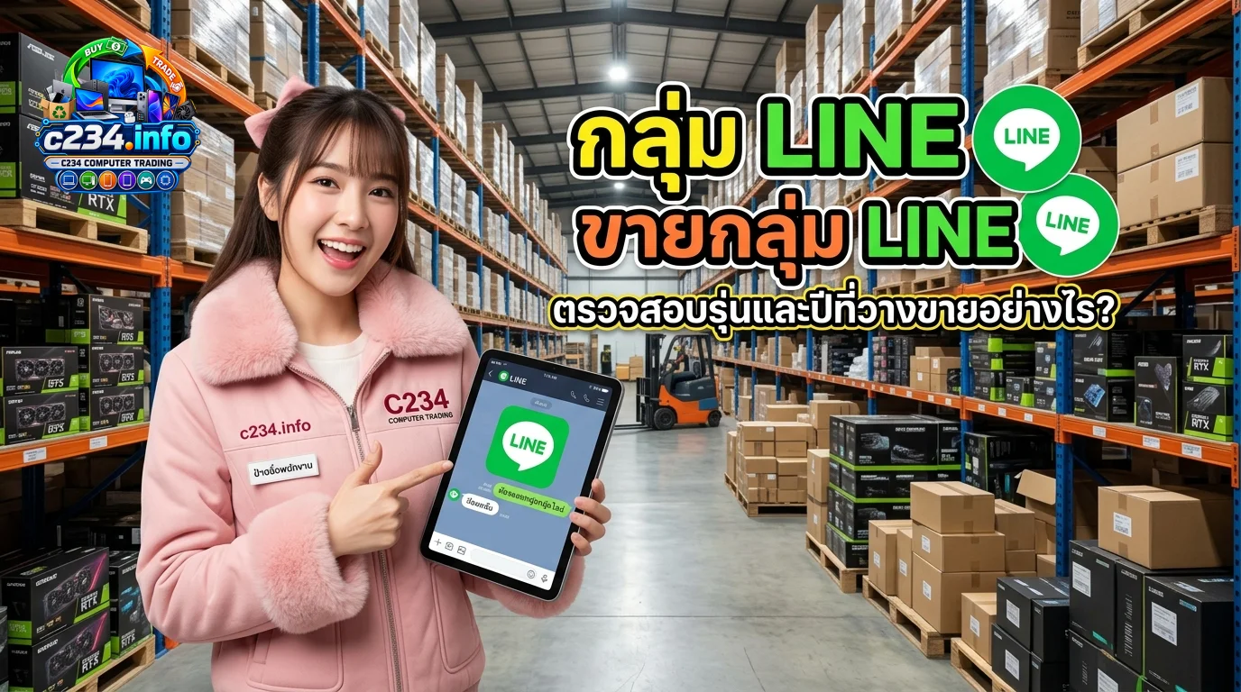 ขาย กลุ่ม line ตรวจสอบรุ่นและปีที่วางขายอย่างไร: คู่มือเช็คสเปก ประเมินราคา และปิดการขายอย่างมืออาชีพ