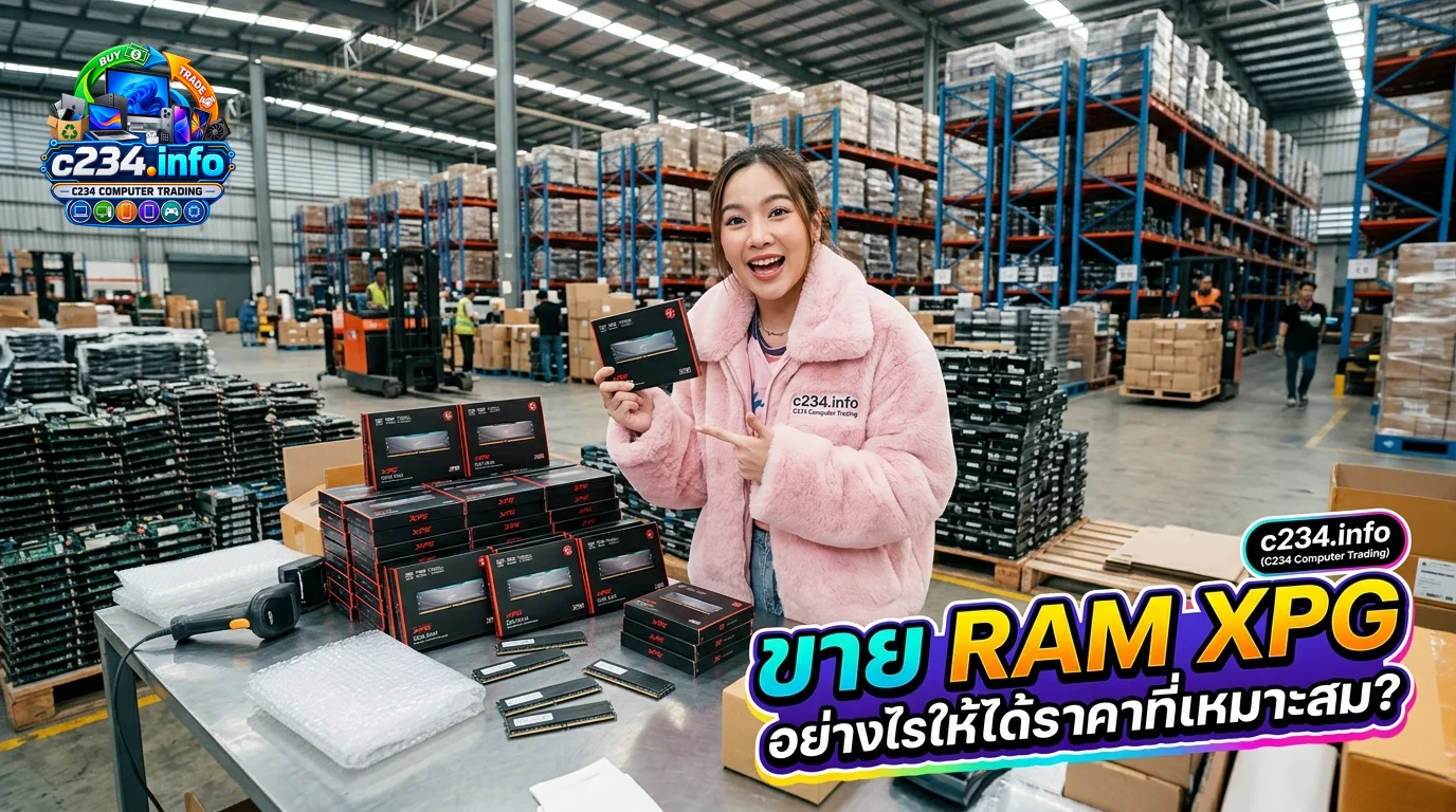 แนวทางขาย RAM XPG มือสองอย่างไรให้ได้ราคาเหมาะสมและปิดการขายได้เร็ว